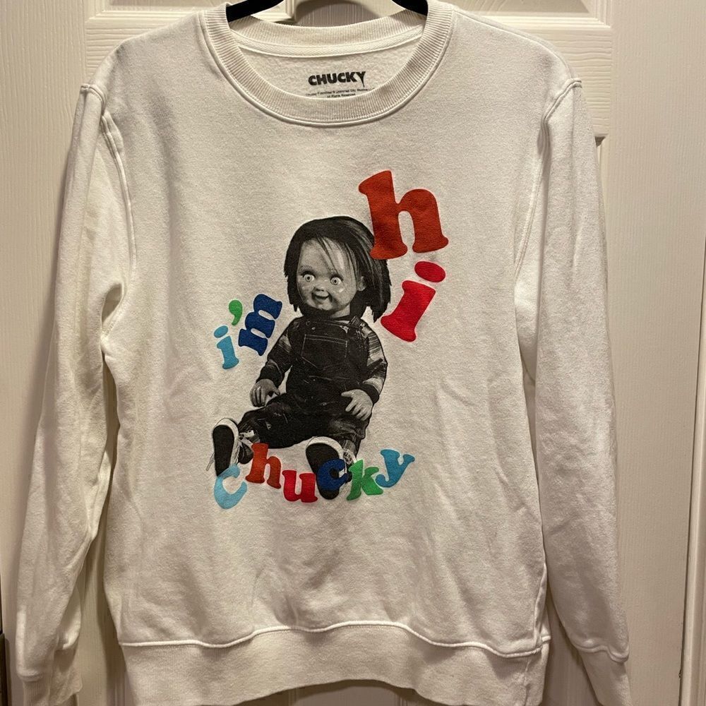 Chucky Hi Wanna Play Limited Edition Women’s Sweatshirt M